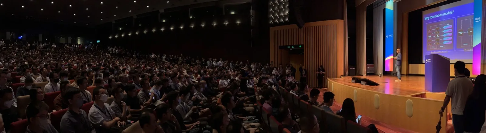 Ritesh Vajariya keynote at AWS Summit, Hong Kong