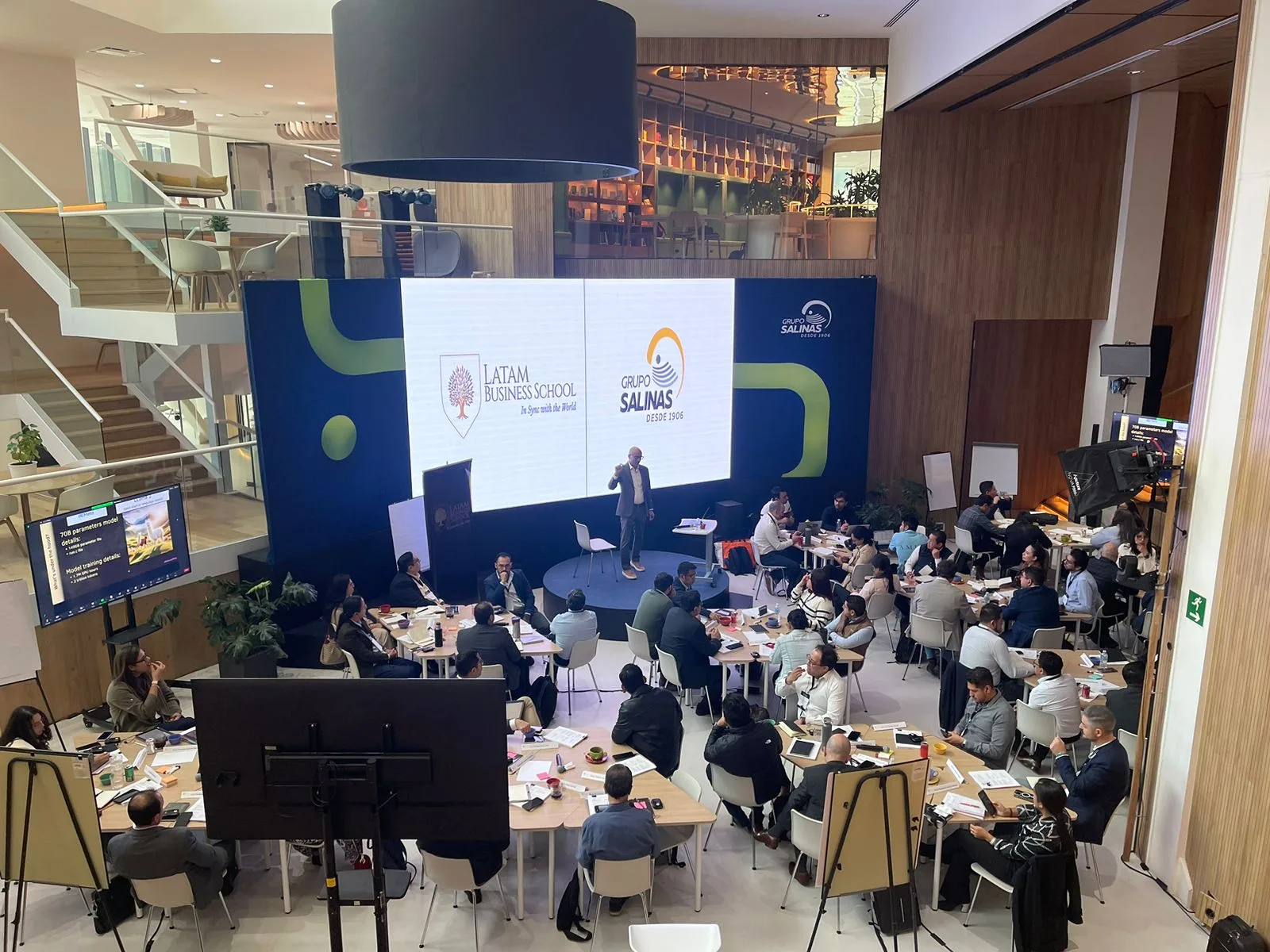 AI Guru leadership training at Grupo Salinas, Mexico City